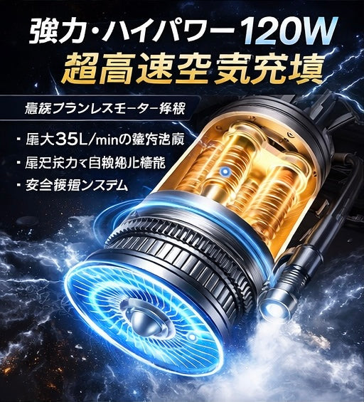 Power Start Pro™
スマートカー緊急電源車用ジャンプスターター&エアポンプ