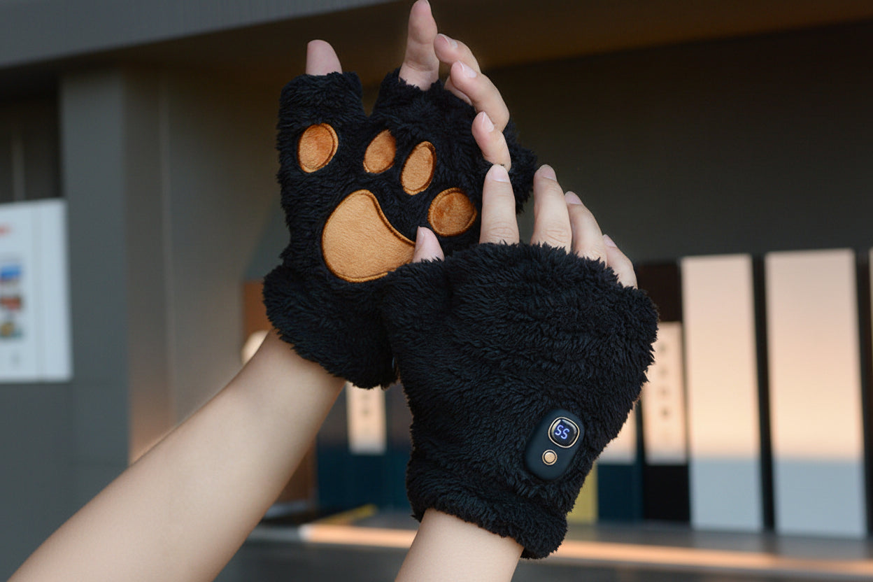 冬の必需品 電熱ヒーターグローブ&ポータブルハンドウォーマー