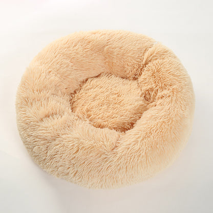 Super Soft Dog Bed Washable long plush Dog Kennel Deep Sleep Dog House Velvet Mats Sofa For Dog Chihuahua Dog Basket Pet Bed