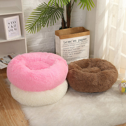 Super Soft Dog Bed Washable long plush Dog Kennel Deep Sleep Dog House Velvet Mats Sofa For Dog Chihuahua Dog Basket Pet Bed