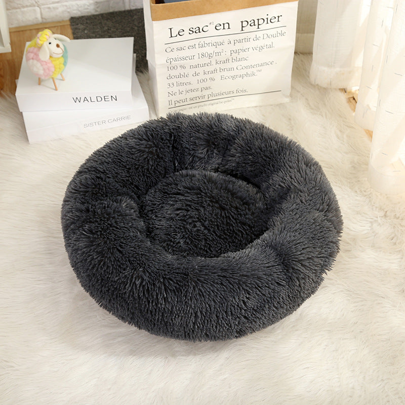 Super Soft Dog Bed Washable long plush Dog Kennel Deep Sleep Dog House Velvet Mats Sofa For Dog Chihuahua Dog Basket Pet Bed