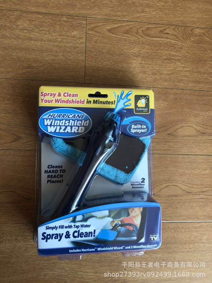 🚗✨ 多機能カーウィンドウブラシ｜フロントガラス清掃スプレー付き・洗車ブラシ・携帯型アップグレードモデル “見え方が変わると、運転の安心も変わる。” スプレー × ブラシの一体型で、 フロントガラス・窓・ミラーの汚れを一瞬でリセット。 持ち運びやすく使いやすい 多機能ウィンドウクリーニングブラシ が登場！