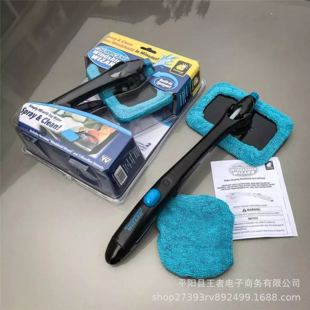 🚗✨ 多機能カーウィンドウブラシ｜フロントガラス清掃スプレー付き・洗車ブラシ・携帯型アップグレードモデル “見え方が変わると、運転の安心も変わる。” スプレー × ブラシの一体型で、 フロントガラス・窓・ミラーの汚れを一瞬でリセット。 持ち運びやすく使いやすい 多機能ウィンドウクリーニングブラシ が登場！