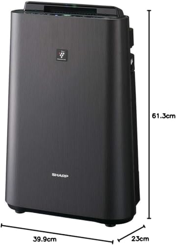 Sharp Air Purifier KC-S50W-W Plasmacluster 7000 Humidification Levitating Virus Pollen Air Purification Recommended Number of Tatami 13 Tatami Amount 16.9 fl oz (500 ml) / h (Amazon.co.jp Limited)
