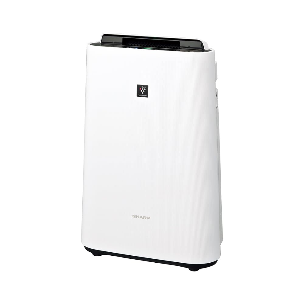 Sharp Air Purifier KC-S50W-W Plasmacluster 7000 Humidification Levitating Virus Pollen Air Purification Recommended Number of Tatami 13 Tatami Amount 16.9 fl oz (500 ml) / h (Amazon.co.jp Limited)