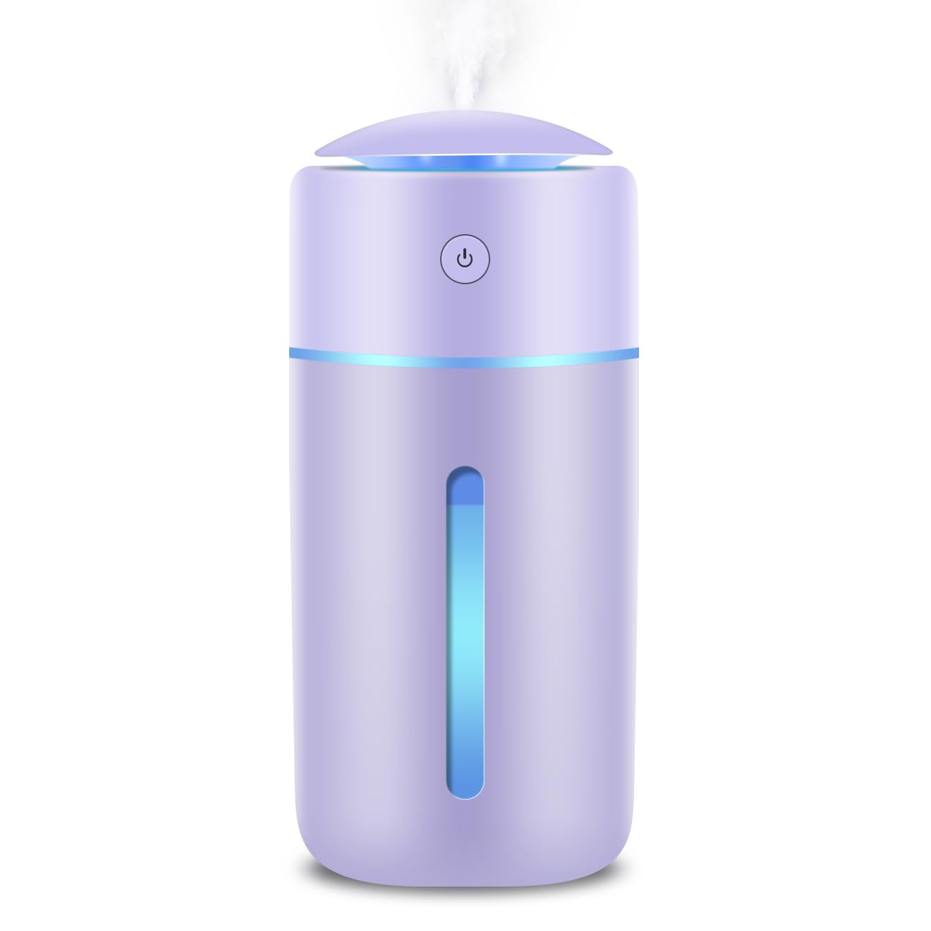 [2024 New Release] Tabletop Humidifier, Small, Type-C Rechargeable, Tabletop Humidifier, Disinfectant, Large Capacity, 11.8 fl oz (350 ml), Ultrasonic Humidifier, Compatible with Hypochlorous Acid