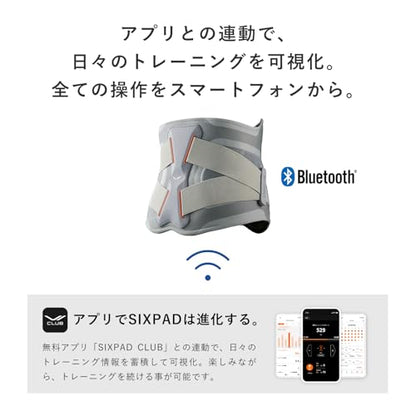 新モデル【公式ストア限定】シックスパッド メディカルコア/SIXPAD Medical Core コントローラーセット MTG エムティージー EMS 腹筋ベルト ジェルシート不要 筋トレ 腰