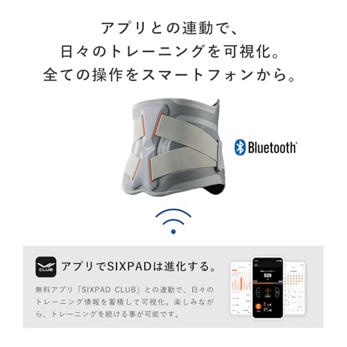 新モデル【公式ストア限定】シックスパッド メディカルコア/SIXPAD Medical Core コントローラーセット MTG エムティージー EMS 腹筋ベルト ジェルシート不要 筋トレ 腰
