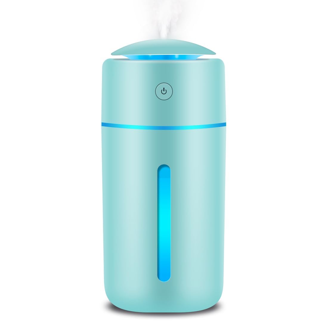 [2024 New Release] Tabletop Humidifier, Small, Type-C Rechargeable, Tabletop Humidifier, Disinfectant, Large Capacity, 11.8 fl oz (350 ml), Ultrasonic Humidifier, Compatible with Hypochlorous Acid