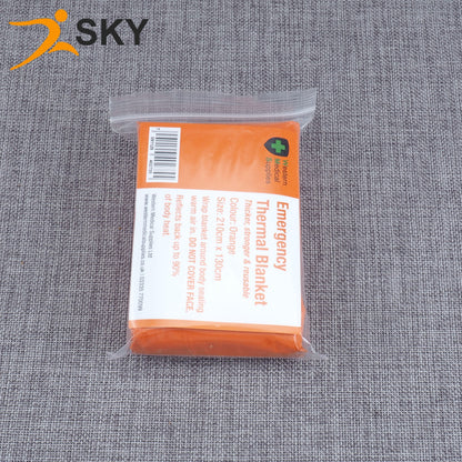 緊急用サバイバルブランケット 防寒・保温・断熱｜使い捨てタイプ｜災害・地震・キャンプ・救急用アルミブランケット 体温をしっかり守る、災害時の必需品。 軽量でコンパクトながら、高い保温・断熱効果を発揮する **緊急用サバイバルブランケット（エマージェンシーブランケット）**です。