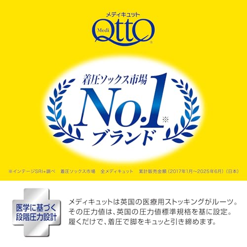 Medicut Compression Socks, Works While you Sleep, Short, M, Comes with Bonus Item