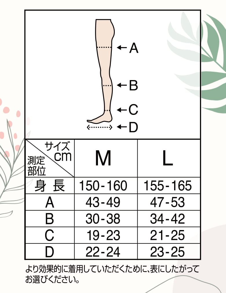Medikutto Compression Socks, Full Leg, Thigh EX, High Pressure Type, M + Bonus