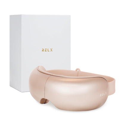 RELX Eye Warmer (National Certified Eye Care Advisor) Equipped with Bluetooth Function, Eye Beauty Mask, Eye Facial Beauty Device, USB Rechargeable, Respect for the Aged Day, Gift, Folding