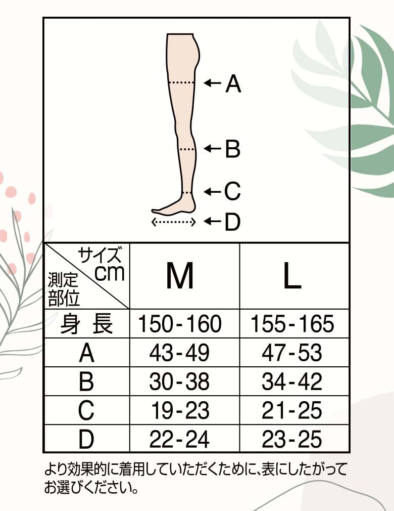 Medikutto Compression Socks, Full Leg, Thigh EX, High Pressure Type, M + Bonus