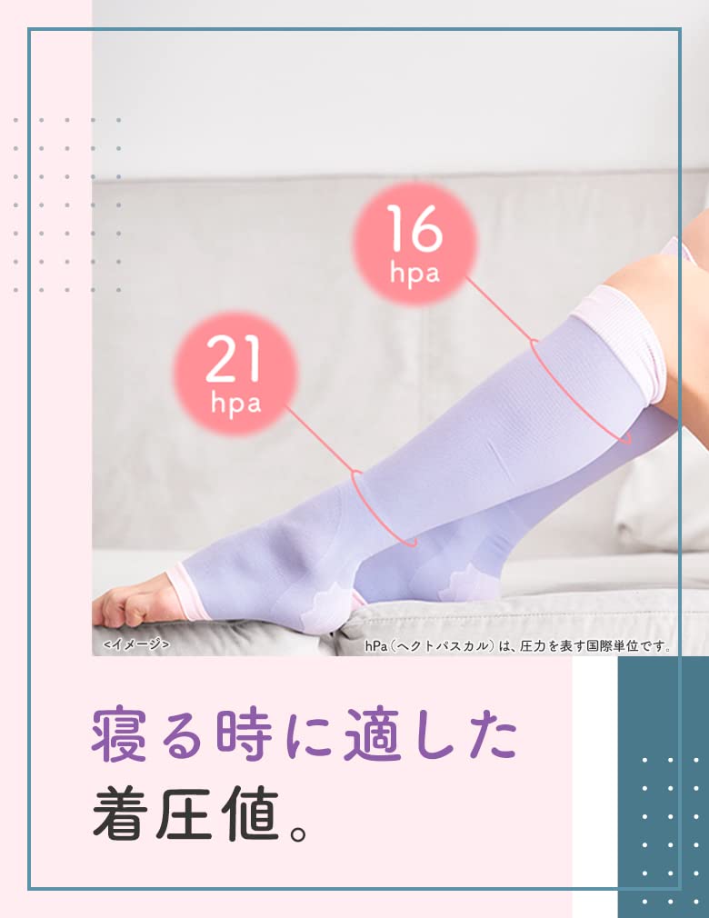 Medicut Compression Socks, Works While you Sleep, Short, M, Comes with Bonus Item