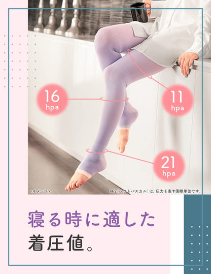 Medicut Compression Socks, Works While you Sleep, Short, M, Comes with Bonus Item