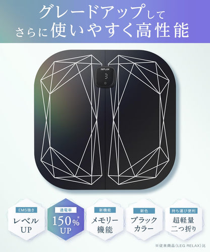 NIPLUX LEG FIT [Newly Released] EMS Foot Mat Foot Foot Pressure Point Foot Care Nipple Lux Nissho Plus