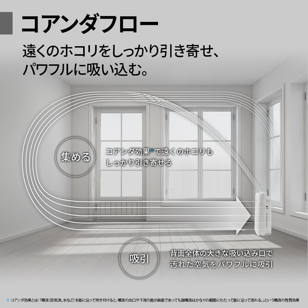 Sharp Air Purifier KC-S50W-W Plasmacluster 7000 Humidification Levitating Virus Pollen Air Purification Recommended Number of Tatami 13 Tatami Amount 16.9 fl oz (500 ml) / h (Amazon.co.jp Limited)