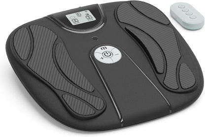 Monons EMS Foot Care, 10 Modes/50 Intensity Levels, Foot Training, With Remote Control, Rechargeable, Foot Relax, Foot Care, Time Function, Auto Off, Unisex, Foot Point, Portable, Convenient Foot