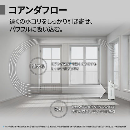 Sharp Air Purifier KC-S50W-W Plasmacluster 7000 Humidification Levitating Virus Pollen Air Purification Recommended Number of Tatami 13 Tatami Amount 16.9 fl oz (500 ml) / h (Amazon.co.jp Limited)