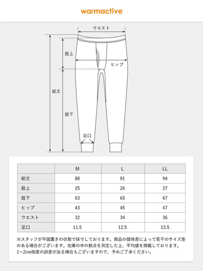[fun.] Teijin Warm Inner Tights, 3-Piece Set, For Men, WARMACTIVE Thermal Warming Tights