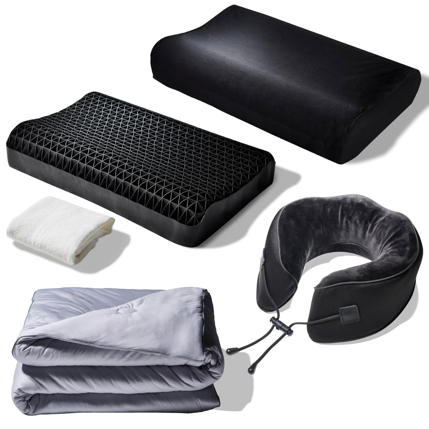 Sun No Counting Sheep Pillow, 20.5 x 13.4 x 3.1 / 3.9 inches (520 x 340 x 80 / 100 mm) (L x W x H [bottom / top])