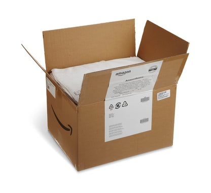 Amazon Basics Microfiber Cleaning Cloths, Thin, Car Wash Wipes, 24 Pack, Blue, White, Yellow, 15.7 x 11.8 inches (40 x 30 cm)