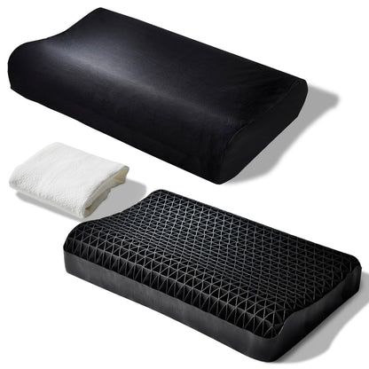 Sun No Counting Sheep Pillow, 20.5 x 13.4 x 3.1 / 3.9 inches (520 x 340 x 80 / 100 mm) (L x W x H [bottom / top])