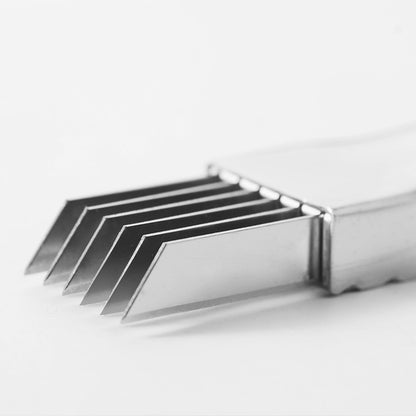 ✨ ステンレス製ねぎカッター｜多刃スライサー・薬味カッター・キッチン便利ツール