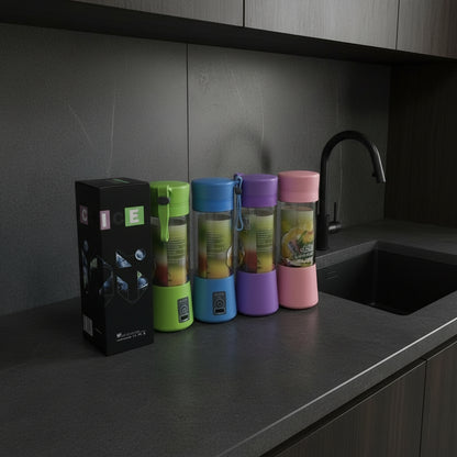 🌀 持ち運べるミニ・電動ジューサーカップ 小型 × パワフル × 充電式｜いつでも新鮮フレッシュ