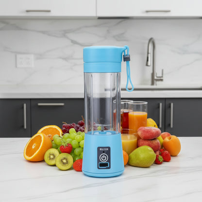 🌀 持ち運べるミニ・電動ジューサーカップ 小型 × パワフル × 充電式｜いつでも新鮮フレッシュ