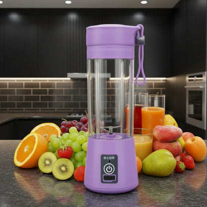 🌀 持ち運べるミニ・電動ジューサーカップ 小型 × パワフル × 充電式｜いつでも新鮮フレッシュ