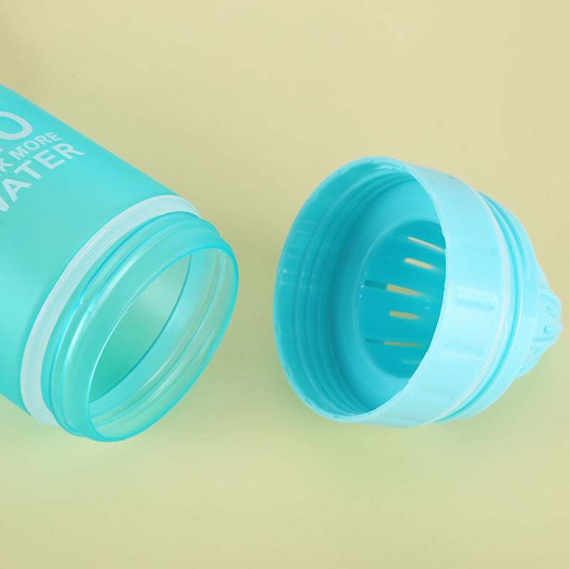 650ml フルーツインフューザーウォーターボトル ギフトにも最適！フルーツ入りドリンクを手軽に楽しめるスポーツボトル