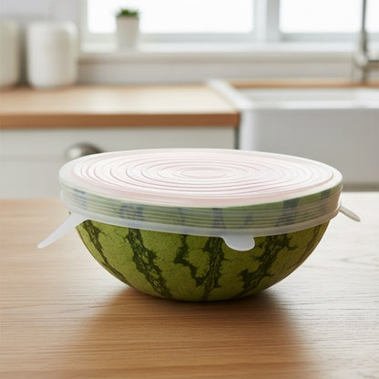 シリコン鮮度保持カバー多機能ボウルカバーシリコン蓋6ピースセット鮮度保持カバー冷蔵庫電子レンジ密閉プラスチックラップ