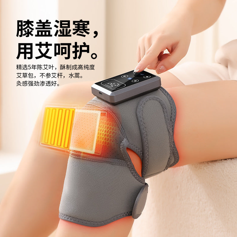 🦵 電熱式 膝温熱マッサージャー｜スマート加熱・ホットコンプレッサー・関節ケア・冷え対策・痛み緩和 “冷え・痛み・こわばり” に悩む膝を、深部から優しく温めてケア。 マッサージ × 温熱のWアプローチで、 日常の負担を軽減する スマート膝温熱マッサージャー です。