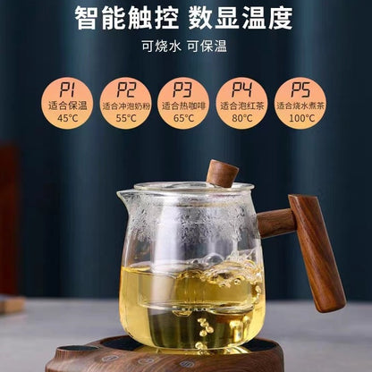 100℃沸騰・温度維持機能搭載ヒーティングコースター｜アロマティー・健康ケトル対応」