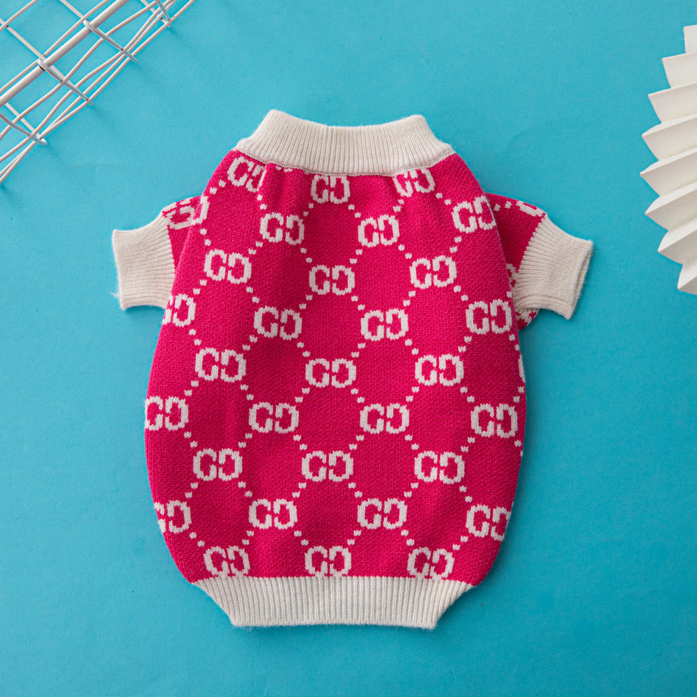 犬用セーター｜トレンドペットウェア 高品質 犬猫用服｜フレンチブルドッグ・ポメラニアン・チワワ対応ドッグウェア おしゃれで暖かい、今季注目のペットセーター。 肌触りの良い高品質素材で、愛犬・愛猫の可愛さをさらに引き立てます。 小型〜中型犬にぴったりの万能デザイン。