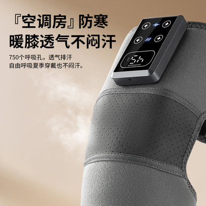 🦵 電熱式 膝温熱マッサージャー｜スマート加熱・ホットコンプレッサー・関節ケア・冷え対策・痛み緩和 “冷え・痛み・こわばり” に悩む膝を、深部から優しく温めてケア。 マッサージ × 温熱のWアプローチで、 日常の負担を軽減する スマート膝温熱マッサージャー です。