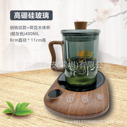 100℃沸騰・温度維持機能搭載ヒーティングコースター｜アロマティー・健康ケトル対応」