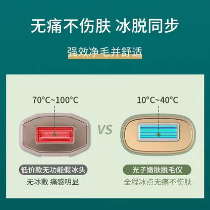 売れ筋家庭用凍結点レーザー脱毛装置全身脇の下プライベートパーツシェーバー男性と女性のメーカー供給
