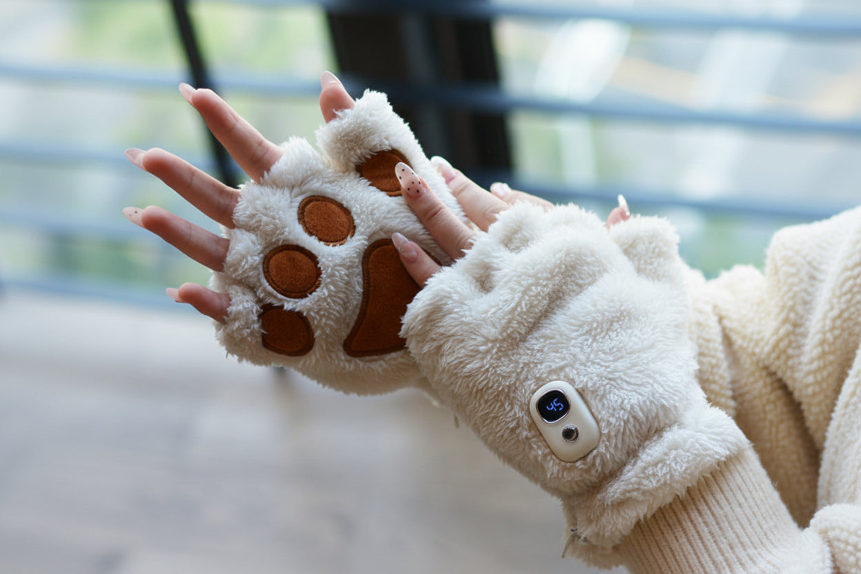 冬の必需品 電熱ヒーターグローブ＆ポータブルハンドウォーマー