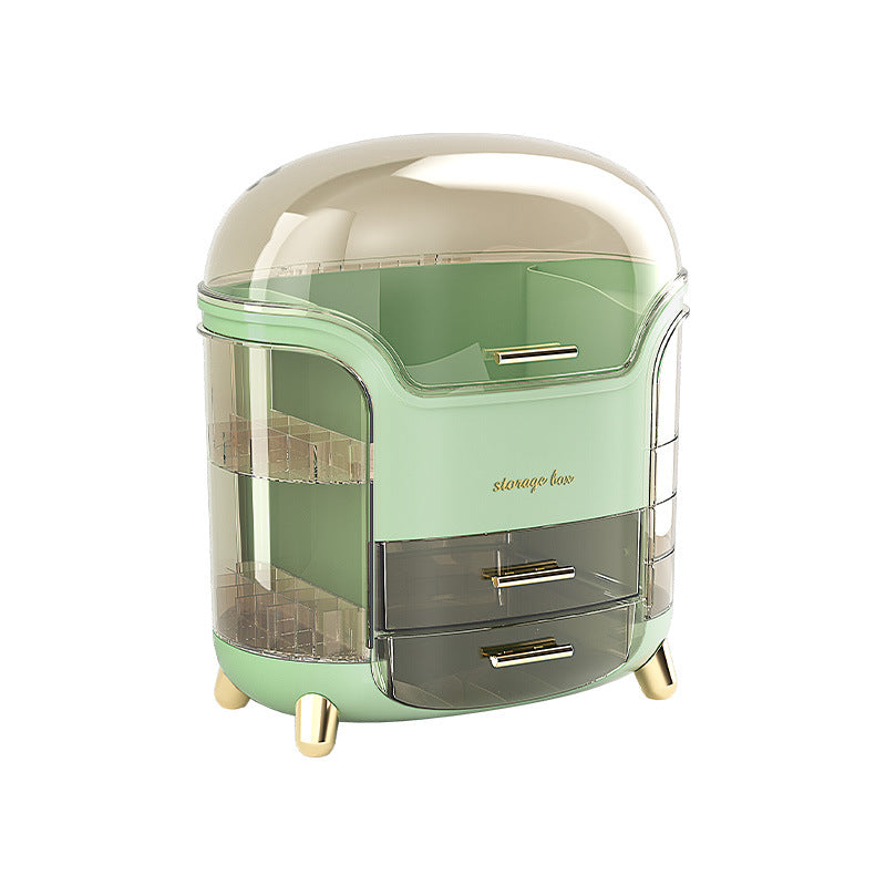 軽い高級化粧品収納ボックスガラス