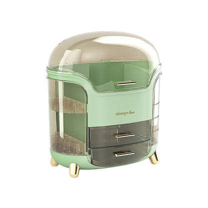 軽い高級化粧品収納ボックスガラス