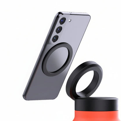 磁気スマホスタンド付き スポーツ用ステンレス製保温・保冷ボトル 大容量 × 最高のパフォーマンス