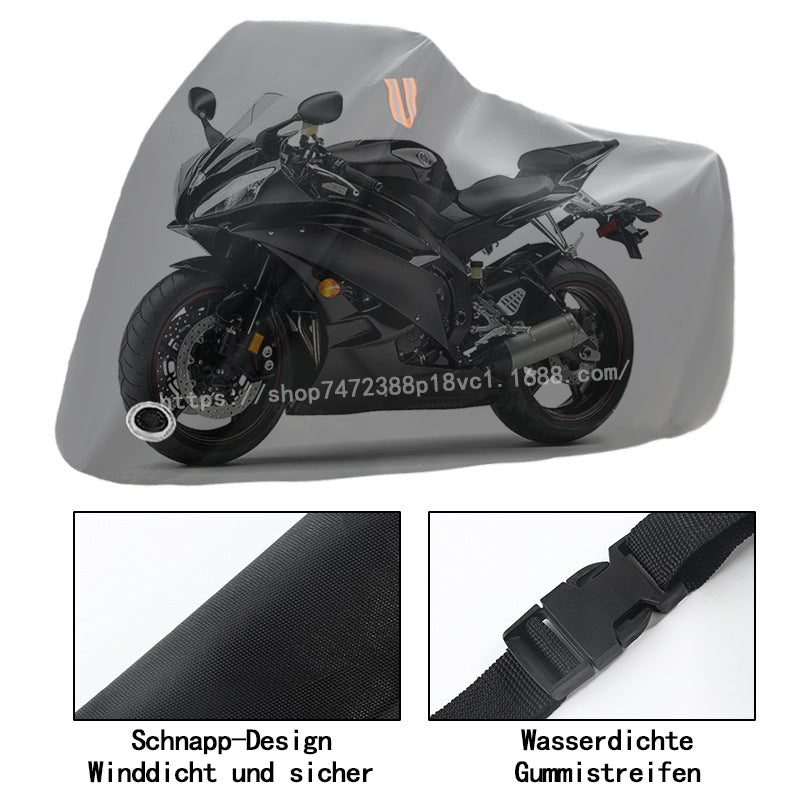 Spot wholesale polyester taffeta Oxford cloth electric car cover waterproof sunscreen motorcycle cover scooter motorcycle cover