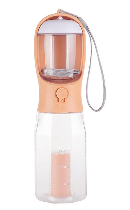 ペットウォーターカップペット用品工場猫と犬屋外ポータブル飲料水給餌多機能スリーインワンペットウォーターカップ