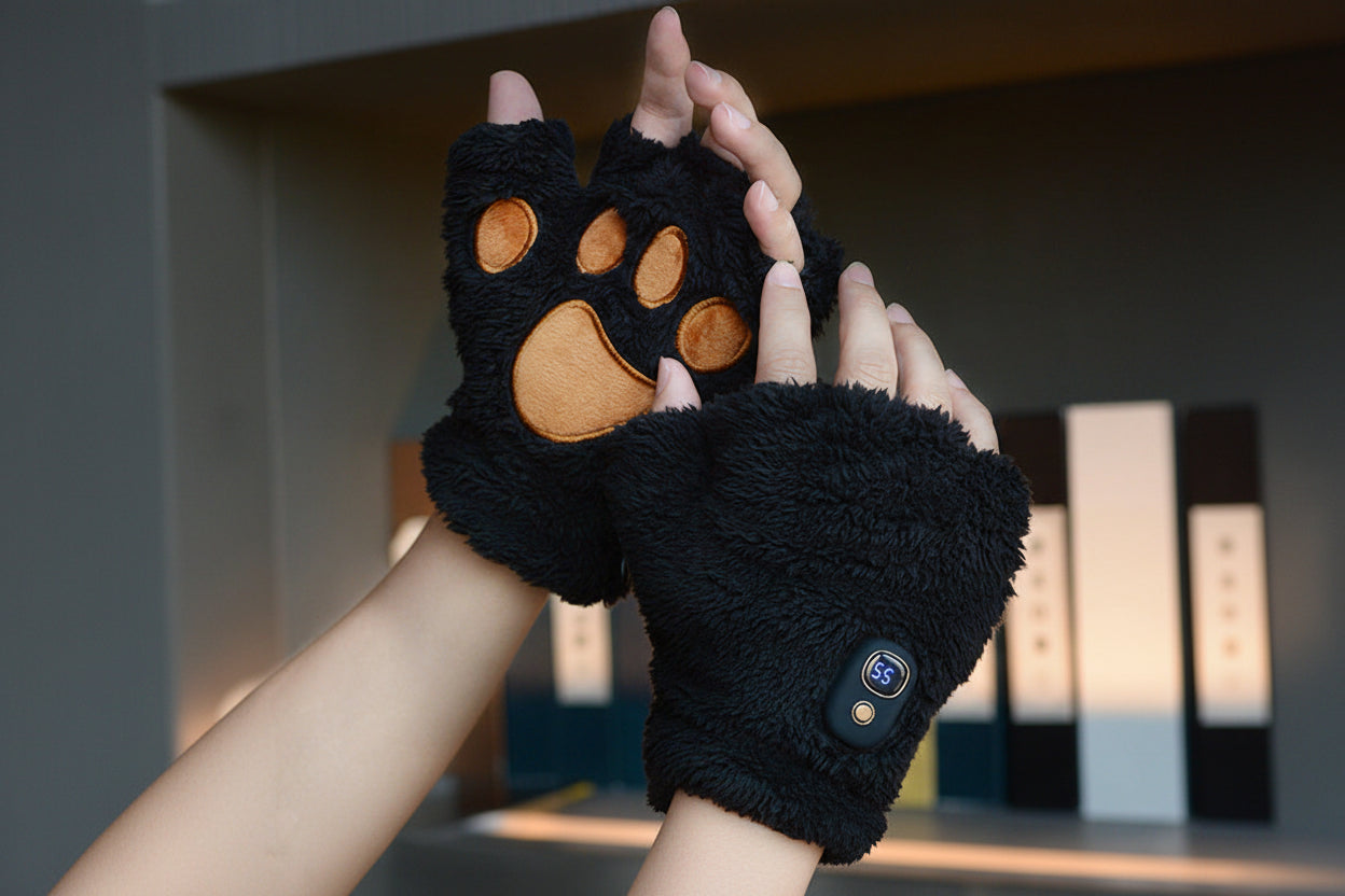 冬の必需品 電熱ヒーターグローブ＆ポータブルハンドウォーマー