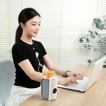 🔥持ち運び便利！ワイヤレス哺乳瓶ウォーマー🔥