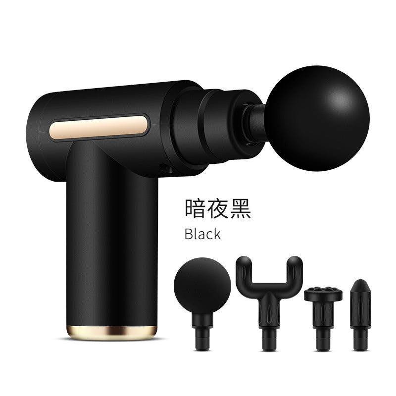 「ミニ筋膜リリース・ポータブルLCDマッサージガン｜経絡ケア・フィットネス向け筋肉マッサージ器」