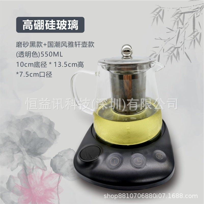 100℃沸騰・温度維持機能搭載ヒーティングコースター｜アロマティー・健康ケトル対応」